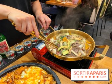 Mugung - Fondue coréenne et corn cheese chicken