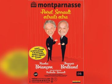 François Berléand offre des Extraits Extra au Théâtre Montparnasse de Paris