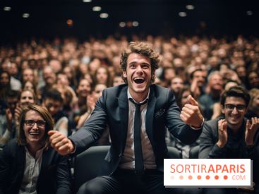 Photos d'Illustrations MidJourney : spectacles d'humour - 6