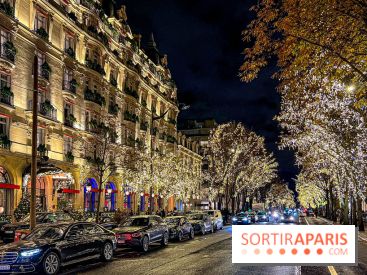 Les illuminations de Noël 2023 de l'Avenue Montaigne - cérémonie et décors féériques