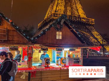 Marché de Noël 2023 au pied de la tour Eiffel - Quai Jacques Chirac - image00062