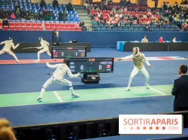 Coupe du monde de Fleuret 2024 - stade Pierre de Coubertin - Coupe du monde de Fleuret 2024 - stade Pierre de Coubertin - escrime