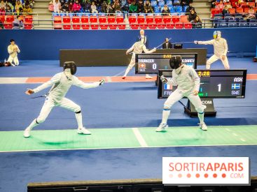 Coupe du monde de Fleuret 2024 - stade Pierre de Coubertin - Coupe du monde de Fleuret 2024 - stade Pierre de Coubertin - escrime