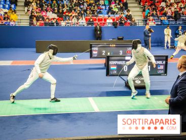 Coupe du monde de Fleuret 2024 - stade Pierre de Coubertin - Coupe du monde de Fleuret 2024 - stade Pierre de Coubertin - escrime