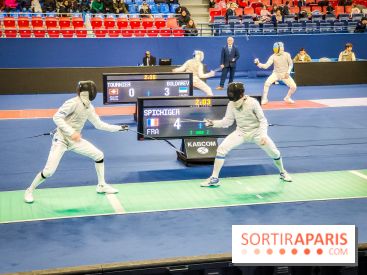 Coupe du monde de Fleuret 2024 - stade Pierre de Coubertin - Coupe du monde de Fleuret 2024 - stade Pierre de Coubertin - escrime