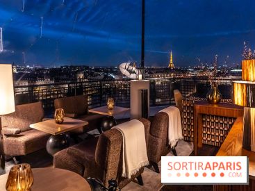 Céleste, le bar éphémère du Cheval Blanc Paris en plein ciel de Paris -  A7C2126