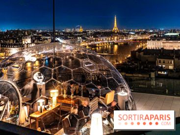 Céleste, le bar éphémère du Cheval Blanc Paris en plein ciel de Paris -  A7C2146