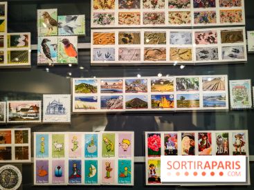 Carnets de timbres dans l'air du temps, l'exposition originale du musée de la Poste - nos photos