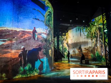 Les Orientalistes, l'exposition de l'Atelier des Lumières qui nous fait voyager en Orient - photos - IMG20240208102952
