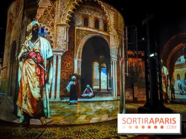Les Orientalistes, l'exposition de l'Atelier des Lumières qui nous fait voyager en Orient - photos - IMG20240208102659
