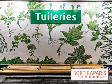 Le Métro Tuileries en mode végétal