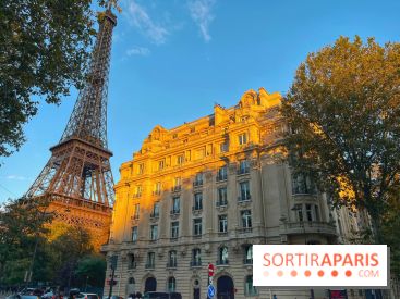 Visuel Paris 7e - Tour Eiffel - coucher de soleil