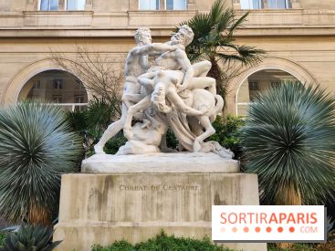 Visuel Paris 6e - statue centaure Gustave Crauk