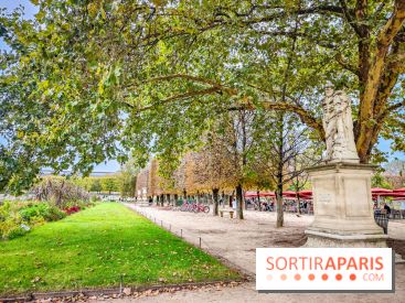 Visuel Paris 1er - jardin des Tuileries automne