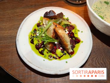 L'Office - Ravioles de bœuf, betterave