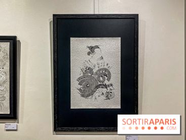 Exposition Sumi et Motion de la calligraphe japonaise Aya Wada à la galerie La Lison