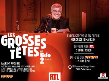 Les Grosses Têtes reviennent au Lido 2 Paris 