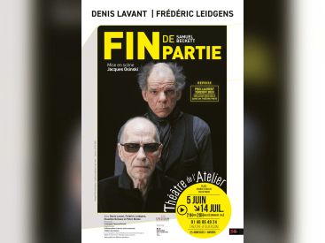 Fin de partie, la  pièce de Samuel Beckett de retour au Théâtre de l'Atelier