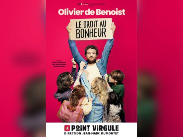 Olivier de Benoist à Paris pour les dernières du Petit Dernier en janvier 2023