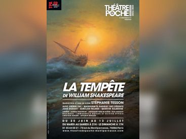 La Tempête de William Shakespeare au Théâtre de Poche Montparnasse 