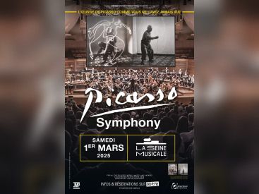 Picasso Symphony, la première mondiale du spectacle musical et visuel sur Picasso 