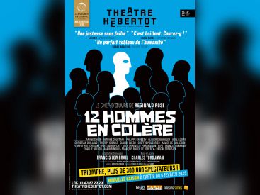 12 Hommes en Colère : la pièce adapté de l'œuvre de Reginald Rose de retour au Théâtre Hébertot