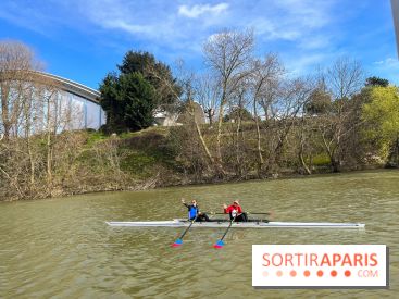 Croisière olympique sur l'île Saint-Denis - aviron Ile des Vannes