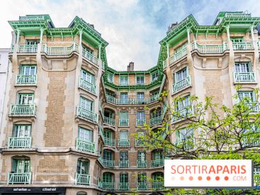 Insolite, la façade originale de la rue Blomet Paris 15e - photos