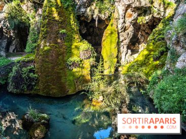 Parc du Dr Fauvel à Villennes sur Seine, grotte et cascades