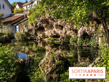 Parc du Dr Fauvel à Villennes sur Seine, grotte et cascades -  A7C1610 HDR