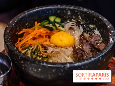 Hwaro Grill, le barbecue Coréen Paris 15e -  bibimbap bœuf
