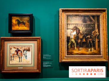 Les chevaux de Géricault : l'exposition hommage au peintre se dévoile au musée de la Vie Romantique - IMG20240514104751