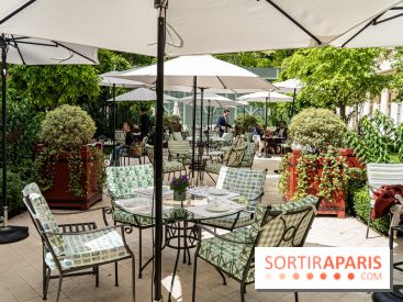 Le Tea time du Bristol Paris par Yu Tanaka