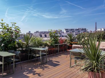 Une soirée sur les toits parisien - Rooftop PLEY Hotel 10 ©studio madeho