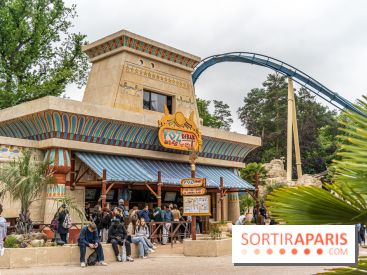 Parc Astérix : inauguration de la Tour Numérobis avec Jamel Debbouze  -  Poz kebab