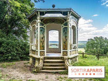 Le kiosque du belvédère de Chatillon à Risny-sur-Seine en Yvelines -  A7C6160