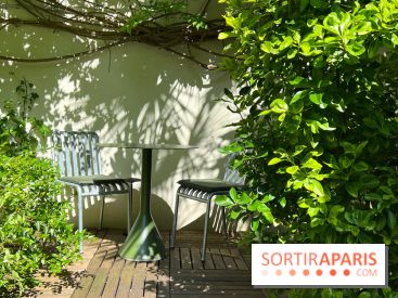 Hôtel Rosalie - Patio terrasse