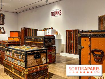 L'exposition de malles Louis Vuitton chez Christie's Paris