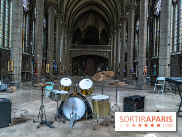 À la croisée des arts, le festival street art gratuit dans la Chapelle Jeanne d'Arc Paris 14e  et fête de la musique 2024 -  A7C7325