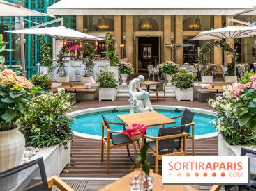 La Terrasse des Roses au Westin Paris Vendome, le patio floral confidentiel