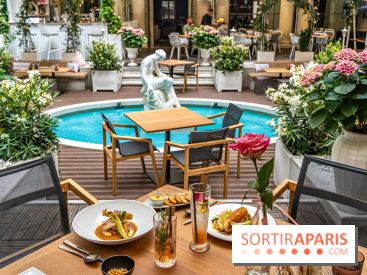La Terrasse des Roses au Westin Paris Vendome, le patio floral confidentiel