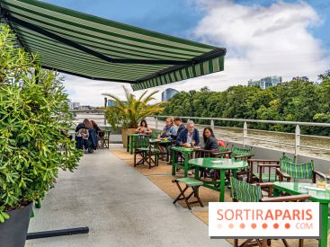 La terrasse de la péniche Maison Jaune à Boulogne façon guinguette - les photos - E271AF77 67C1 4E12 A742 1CDFF1410889