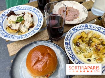 Armande - Crab bun, jus d'hibiscus