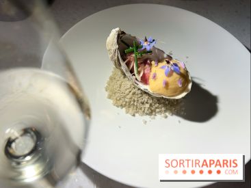 ERH - Huitre poché, wagyu shabu shabu