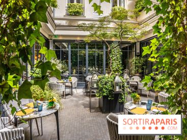 La terrasse cachée du Burgundy pour déjeuner au soleil dans le 8e