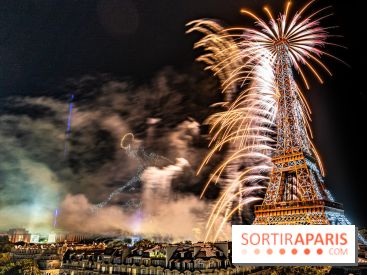 Feu d'artifice du 14 juillet de Paris 2024, les photos