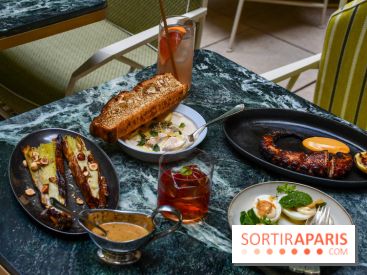 Comestibles comptoir gourmand et terrasse confidentielle par Paul Pairet à l'Hôtel de Crillon
