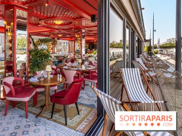 La Plage Parisienne, restaurant et terrasse en bord de Seine Quai de Javel