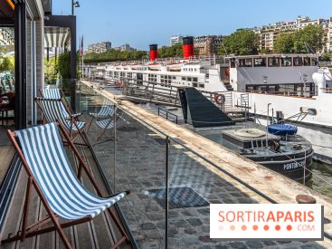 La Plage Parisienne, restaurant et terrasse en bord de Seine Quai de Javel