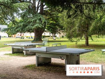 Le brunch à volonté exceptionnel de la Maison du Val à Saint-Germain-en-Laye dans les Yvelines - 78  -  table de ping pong
